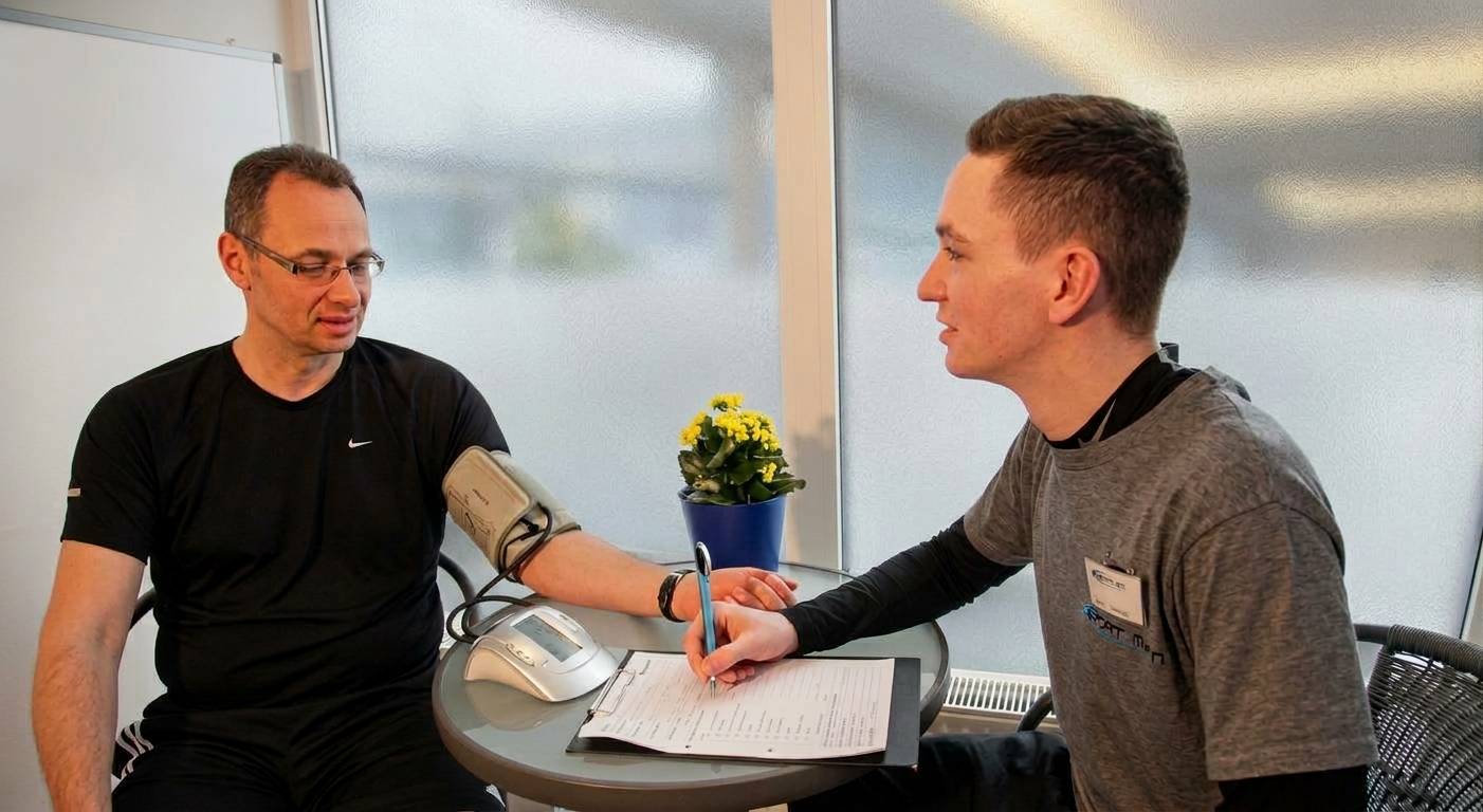 Beratungssituation im SPORTSMANN-Studio